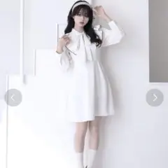 titty&co. ボウタイリボンワンピース