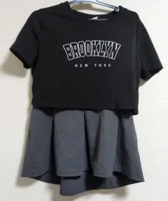 【訳あり】女の子130㎝　Ｔシャツ＆スカート　遊び着　SHEIN