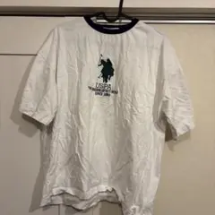 USPA ロゴ入り ホワイトTシャツ