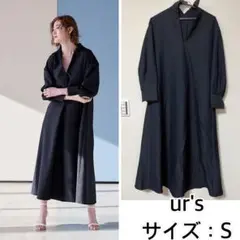 新品❤️ur's スキッパーネックロングドレス　ユアーズ