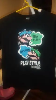 king of games エディットモード マリオ Tシャツ 中古 Mサイズ