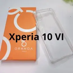 Xperia 10 VI スマホケース クリア 透明 シンプル