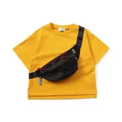 ✨美品新品タグあり✨F.O.KIDSボディバッグ ドッキング Tシャツサイズ90