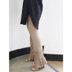 アングリッド　フリンジニットパンツ&アメスリタンクトップ　セットアップ　新品☆