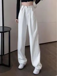 shein バギージーンズ デニム