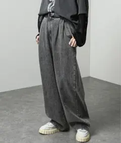 1 Alfred Alex ケミカルウォッシュ デニム　アルフレッドアレックス