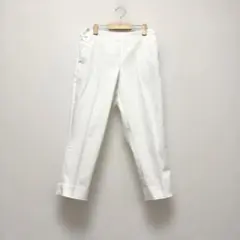 最終価格　ロペピクニック　ホワイト スラックス サイドファスナー