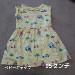 baby GAP ビーチ柄ワンピース 2歳用