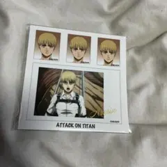 進撃の巨人 アルミン ステッカー 未開封 証明写真