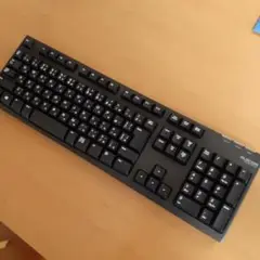 【美品】 ワイヤレス フルキーボード TK-FDM063BK