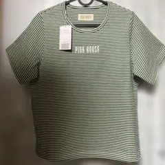 ピンクハウス　カットソー半袖 ボーダー