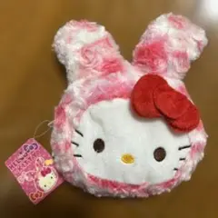 HELLO KITTY フェイスポーチ ピンク