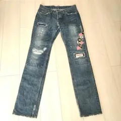 ヒステリックグラマー KINKY パッチワークデニム