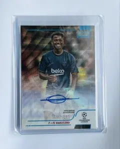 2022 Topps Stadium Club ファティ 直筆サインカード