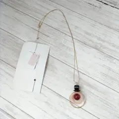 新品 AG by aqua girl マルチ モチーフ ネックレス ピンク系