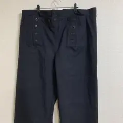 米海軍実物USNAVYウールセーラーパンツ　ネイビー　46