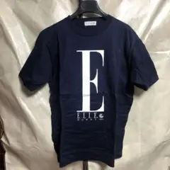 ELLE Tシャツ　ネイビー　エル