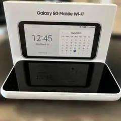 【専用】Galaxy 5G Mobile Wi-Fi SCR01 ホワイト