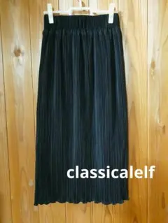 クラシカルエルフ スカート スリット入り ブラック