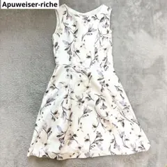 【美品】Apuweiser-riche アプワイザーリッシェ 花柄 ワンピース