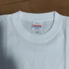 新品未使用　白Tシャツ　110cm