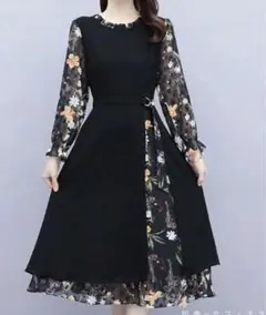 最終お値下げ✨綺麗‼︎ワンピースドレス 2XL上品 おしゃれ
