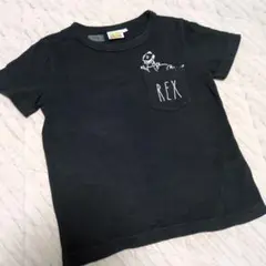 Toy Story レックス Tシャツ 黒　110cm