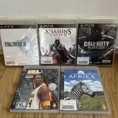 【まとめ売り】PS3ソフト5本セット★新品3本＆美品2本