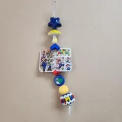 スーパーマリオ ストラップ　マリホ本　ルイージ　ヨッシー