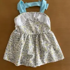 お値下げしました！小花柄水着　サイズ90