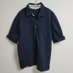 GREEN LABEL RELAXING ネイビー 半袖ポロシャツ L
