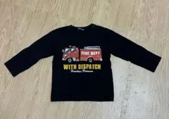 【美品】キッズ・乳幼児ロンT（消防車） 90cm