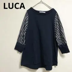 【LUCA】ルカレディラックルカ　トップス　黒　レディース