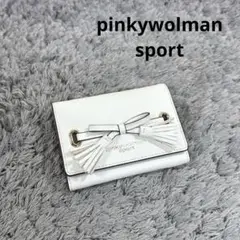 pinkywolman sport ピンキーウォルマン カードケース リボン