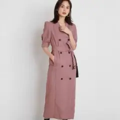 スナイデル　トレンチ ロングワンピース