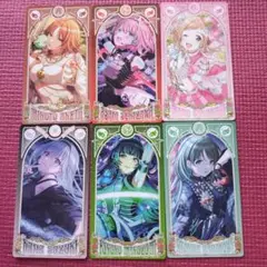アイドルマスター、シャイニーカラーズ、アルカナカード✕６