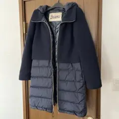 ヘルノ ネイビー ロングダウン 42