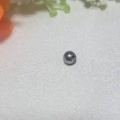 ②　♥超お得♥【本物】ギベオン隕石✨6mm ✨シルバー
