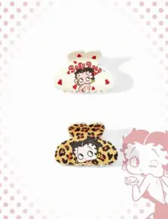 ベティちゃんヘアクリップ　ベティブープミニクリップ　ベティーヘアクリップ