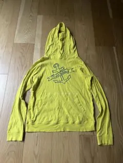 petit bateau プチバトー黄色パーカー 12歳用152cm 中古