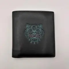【TF.＄11】KENZO ブラック レザー 三つ折り財布 折りたたみ財布 4ken16-00201_01.jpg