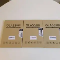 タブレット　画面フィルム　3個セット