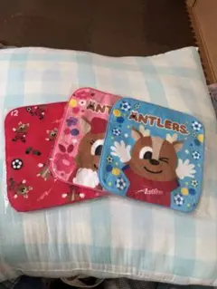 ANTLERSキャラクタータオル3枚セット