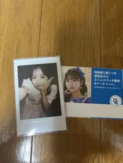 CUTIESTREETきゅーすと川本笑瑠生誕祭　増田彩乃ソロチェキ　半券付き