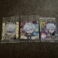 白髪キャラクター ステッカー 3枚セット