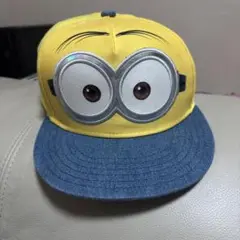 ミニオンキャップ イエロー デニム