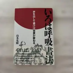 いろは呼吸書法 : 声を出して書けば世界が変わる