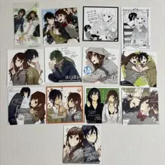 ホリミヤ アニメイト購入特典 イラストカード　クリアしおり