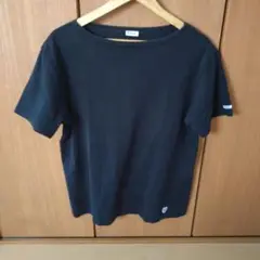 Orcival ブラック Tシャツ 半袖 ボートネック　サイズ5