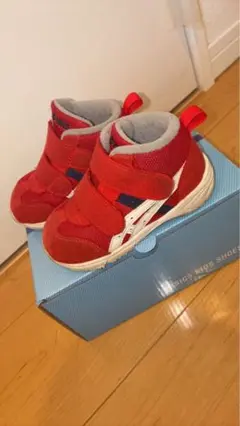 asics ベビーシューズ 赤 14.0cm